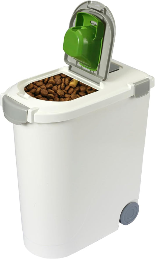 Ashfield & Harkness Airtight Pet Food Storage Container, up to 30 Lbs/ 36 Qt for Dog Cat Bird and Other Pet Food Storage, Easy Acces Including Scoup, Easy Access, Lightweight Keeps Pet Food Fresh