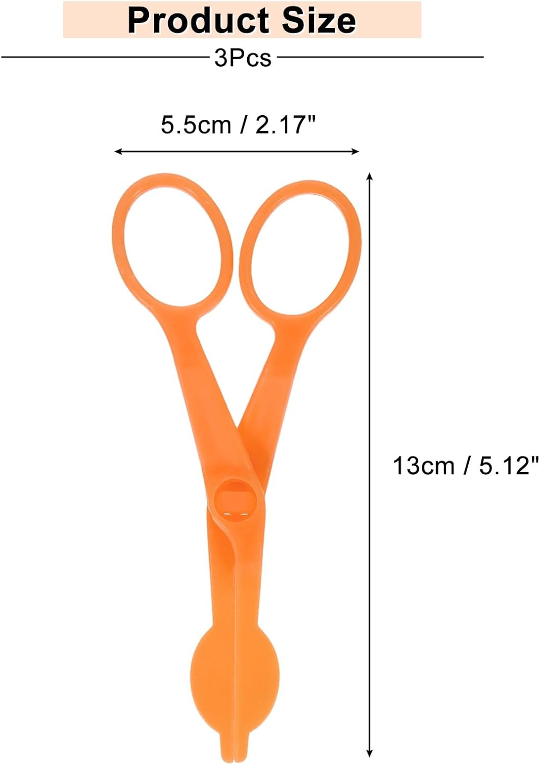 uxcell 3Pcs Flower Lifter Cake Decorating 5.1x2.2" Fondant Tool Purple