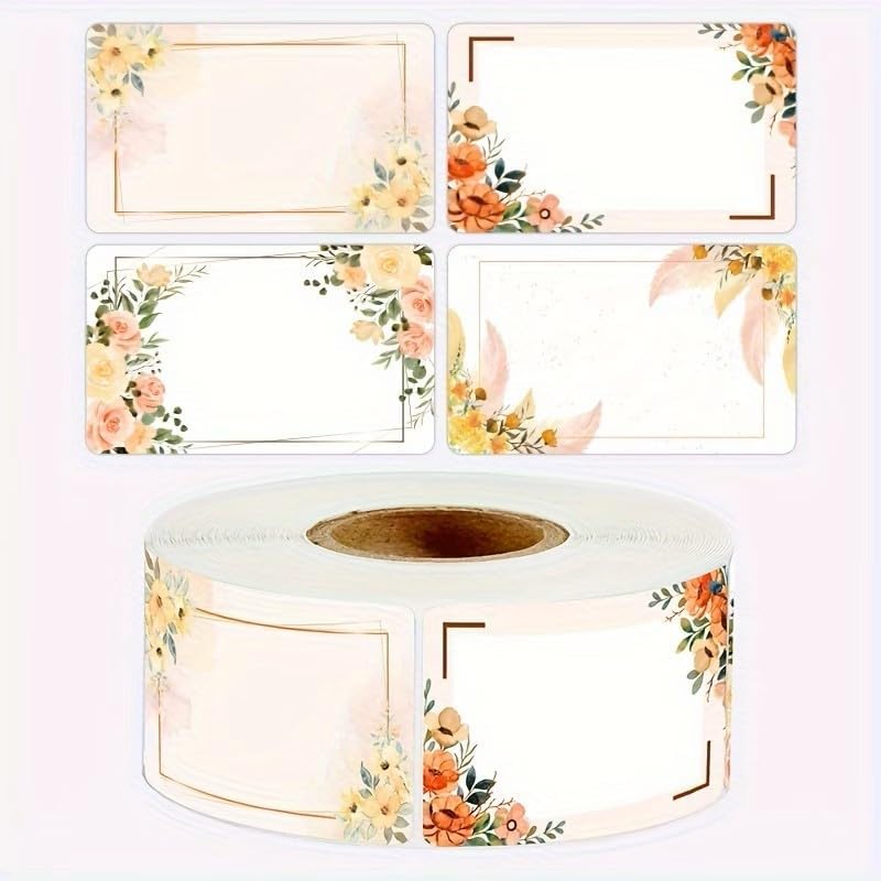 100-Pack Removable Freezer Labels, Waterproof Food Storage Stickers for Date & Contents Marking - Colors A