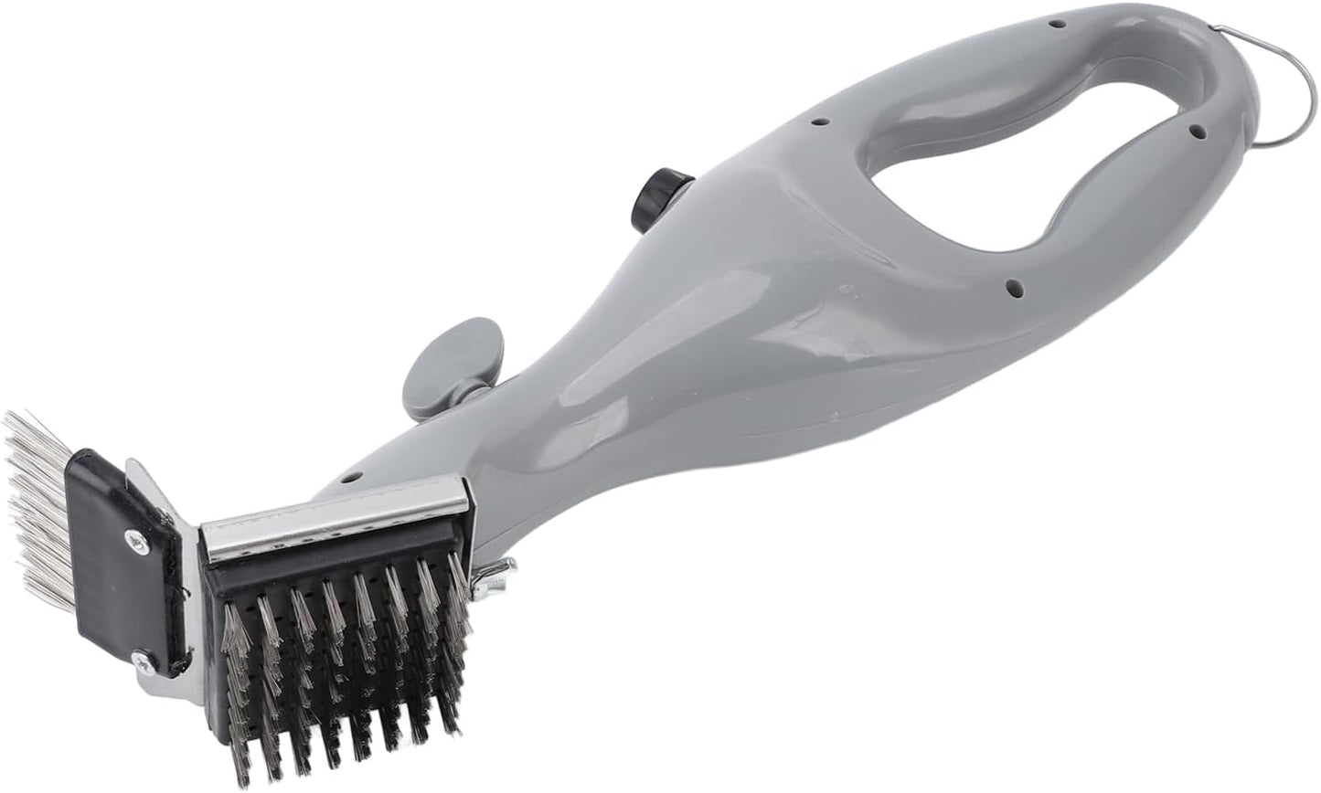 Barbecue Grill Steam Brush, Portable Grill Brush, Stainless Steel Cleaning Tool with Steam Function, Ideal for Outdoor BBQ Grilling