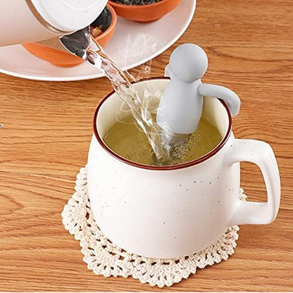 Leden Tea Infuser for Loose Leaf Tea Extra Fine Mesh Tea Steeper Gray