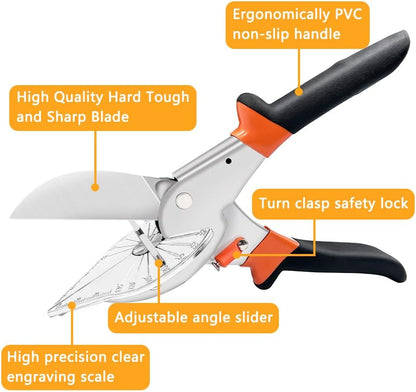 BELLOYON Multi Angle Miter Shear Cutter Quarter Round Cutter
