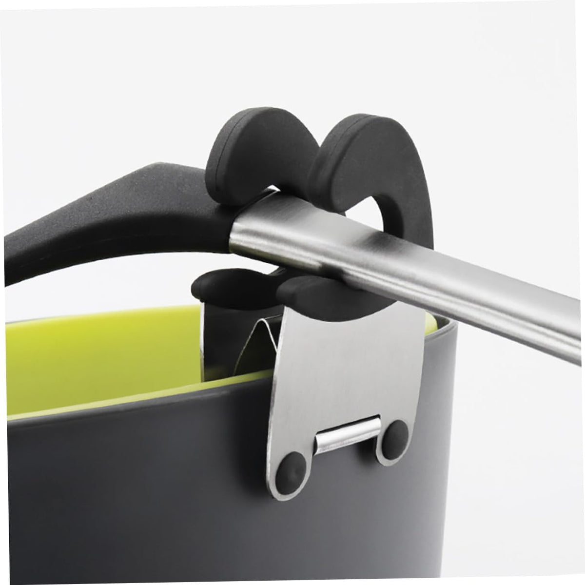 4pcs Stainless Steel Spoon Holder Clip for Pot Cooking