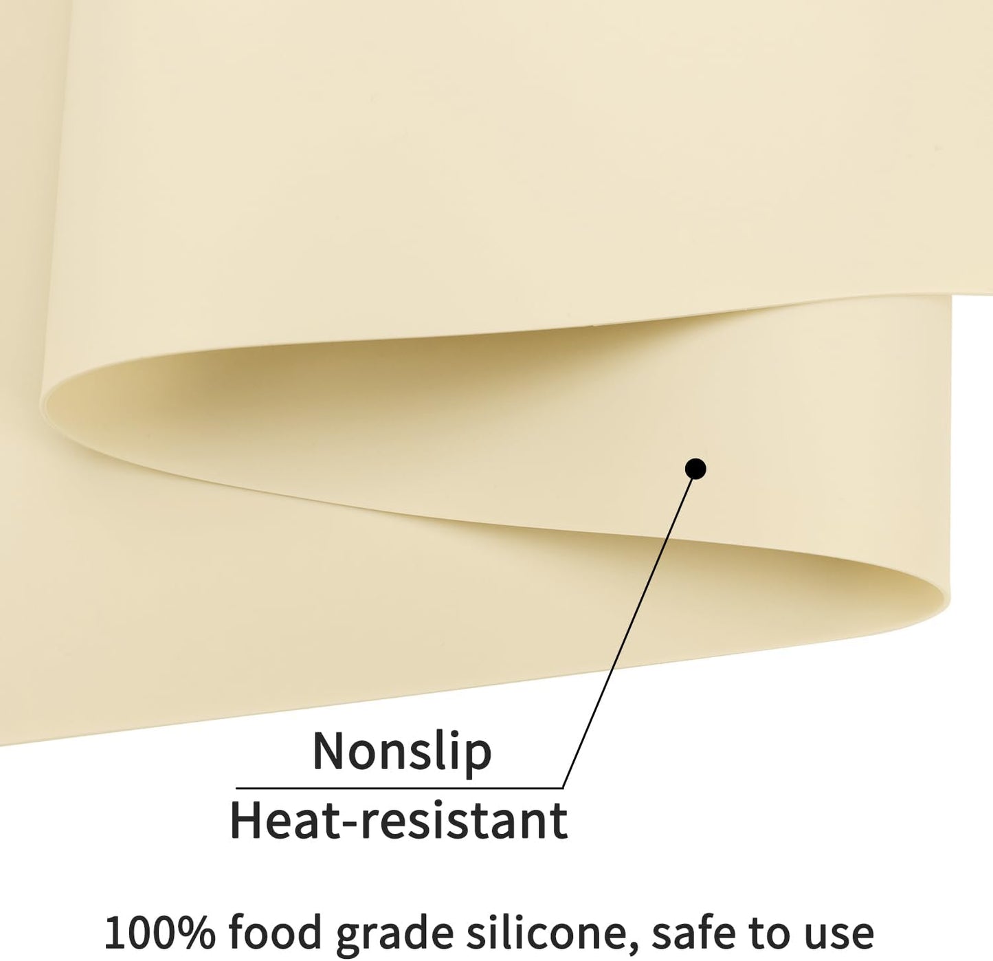 Extra Large Silicone Mats for Kitchen Counter, 27.6'' x 19.7'' Nonskid Silicone Placemats for Kids, Nonstick Purple Silicone Mat for Baking Crafts, Silicone Dab Mat Heat Resistant, 1Pack - Colors A