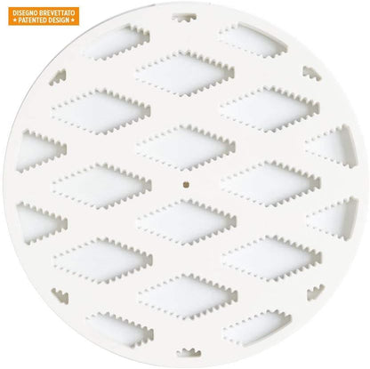 Decora Lattice Crust Cutter, White, 30 cm