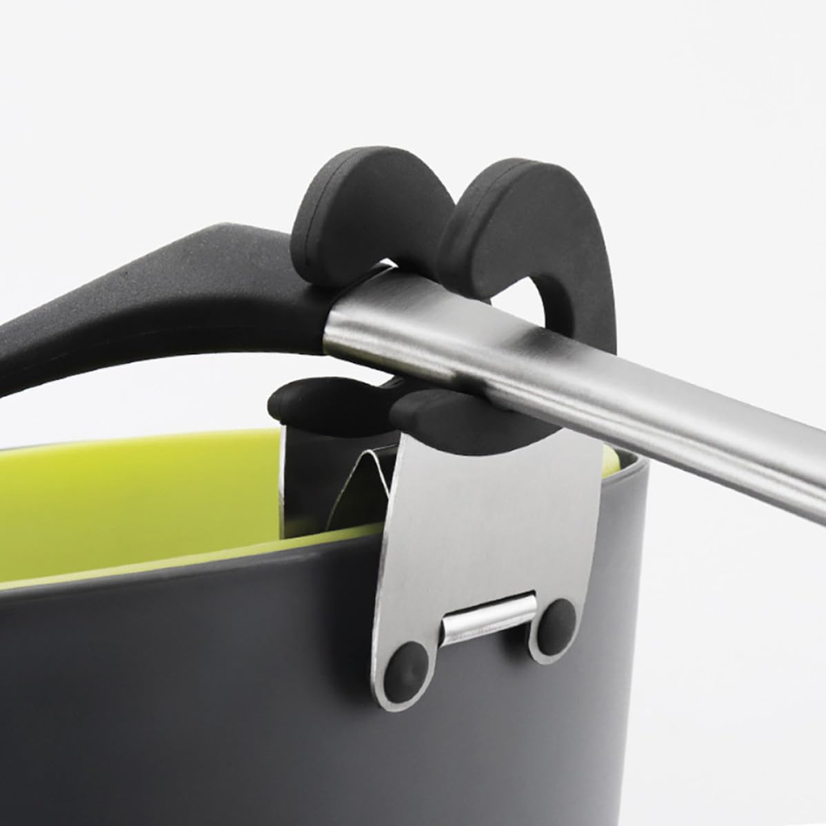 4pcs Stainless Steel Spoon Holder Clip for Pot,