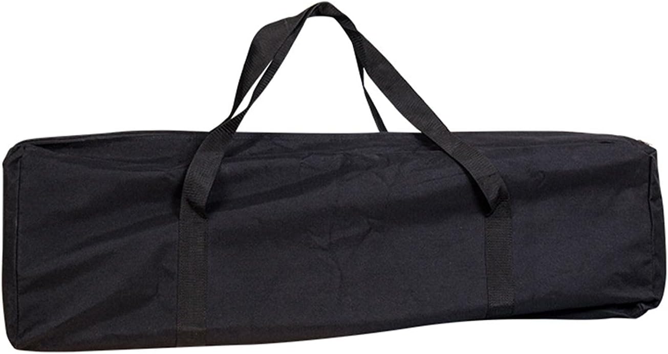BBQ Tool Storage Bag,Oxford Grill Tool Carry Bag, Waterproof Outdoor Picnic Cooking Tools Bag Carry Bag for Camping Car Trip Outdoor Camping (Black,Size:24.41x 5.12 x 9.45inch)