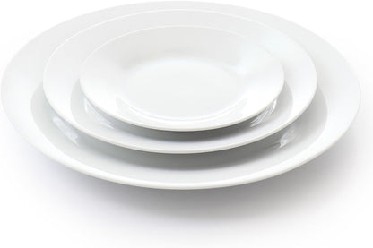 Elama Signature 12 1/4 Inch 6pc Lazy Susan Appetizer and Condiment Server Set