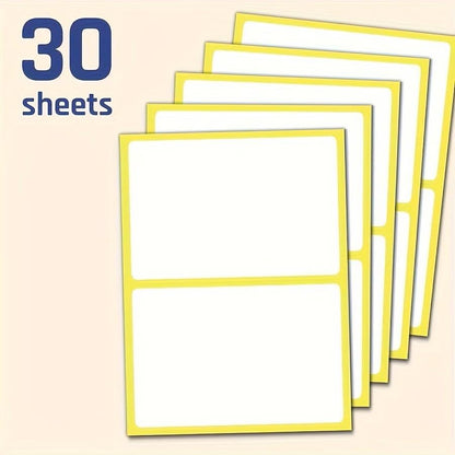 100-Pack Removable Freezer Labels, Waterproof Food Storage Stickers for Date & Contents Marking - Colors A