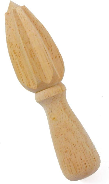 Norpro Solid Wood Citrus Reamer, 5.5″ Handheld Juicer