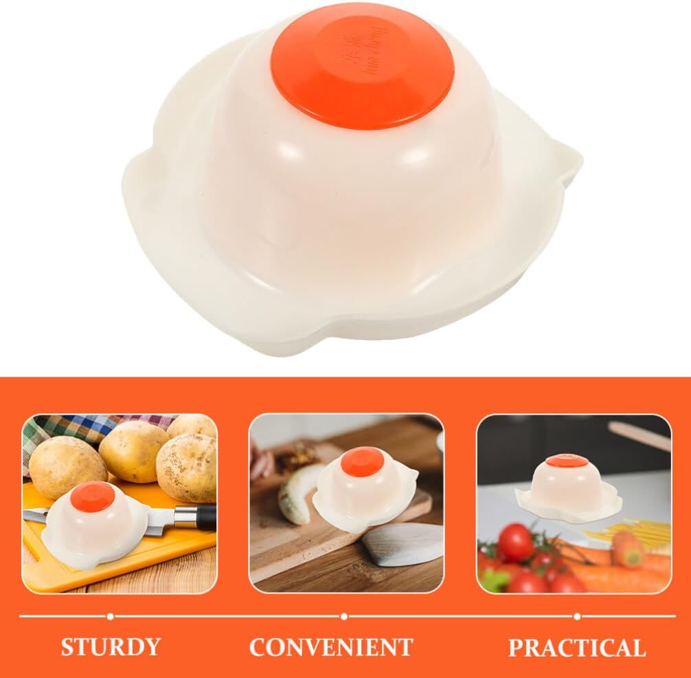 Garneck Vegetable Hand Guard Food Safety Holder for Mandoline Slicer and Grater Finger Protector for Safe and Stable Vegetable Cutting and Slicing Kitchen Mandolin Guard 4.40X4.13X2.16 Inches