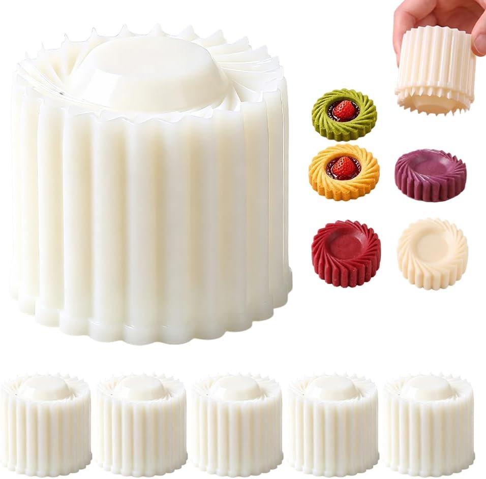 Sunflower Mooncake Mold, Double-Ended Hand Press Cookie Stamp (2)