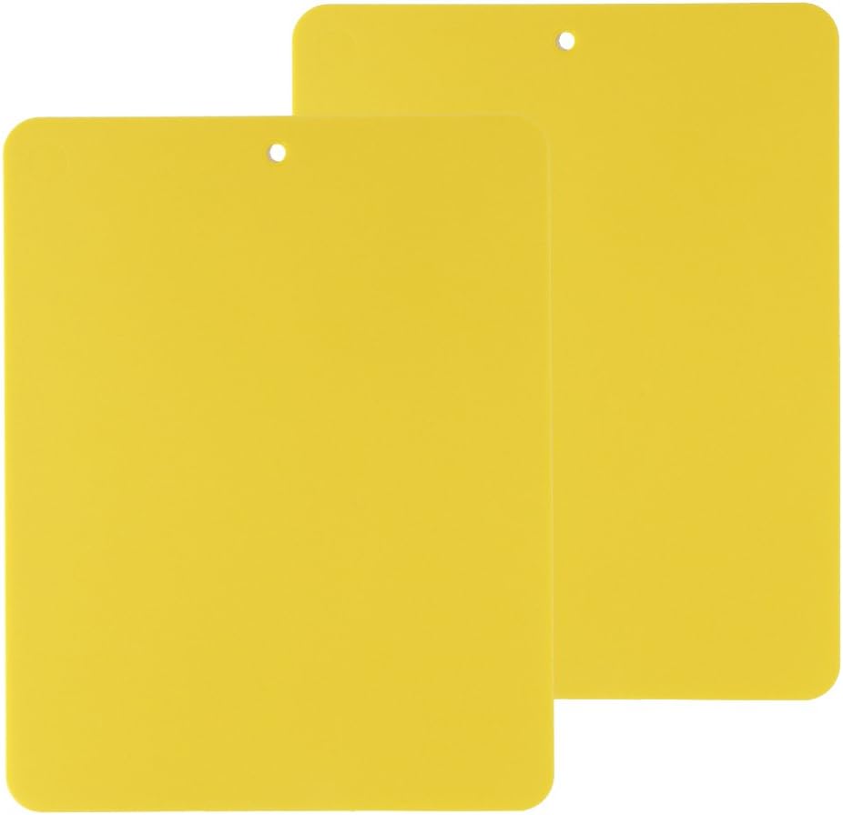 Linden Sweden Flexible Cutting Board 2-Pack - Lays Flat for Secure Work Surface - Extra-Thick for Durability - BPA-Free and Food-Safe (Red)