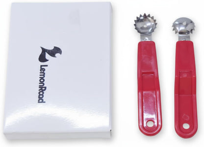 LemonRoad 4 Pcs Tomato Corer Strawberry Huller, Stainless Steel Tool