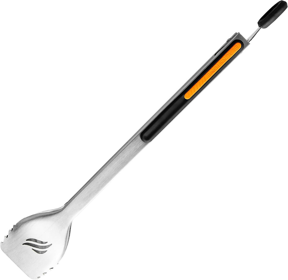 Blackstone 5228 Griddle Grill Tongs, 14", Black/Silver