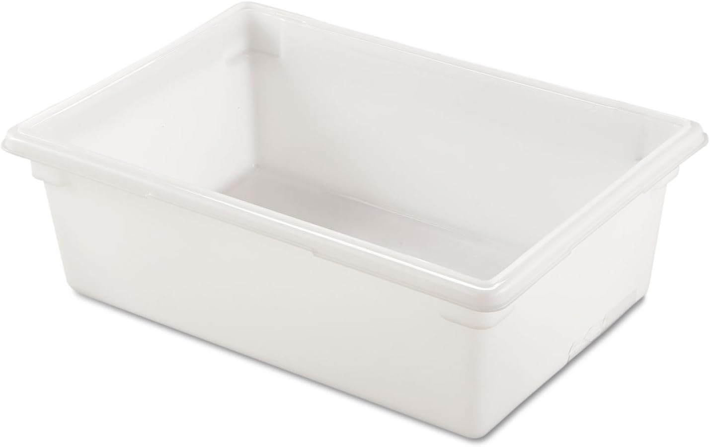 Rubbermaid Commercial Products Polycarbonate Food Storage Box/Tote, 2 Gallon, Clear, for Restaurant/Kitchen/Cafeteria