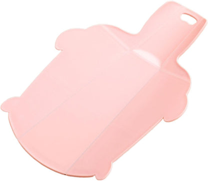 Qianly Board Kitchen Prep Mat Portable Foldable Cutting Board Vegetable Meat Cutting Mat for Household Biscuits Vegetables Cheese Fruits, Pink