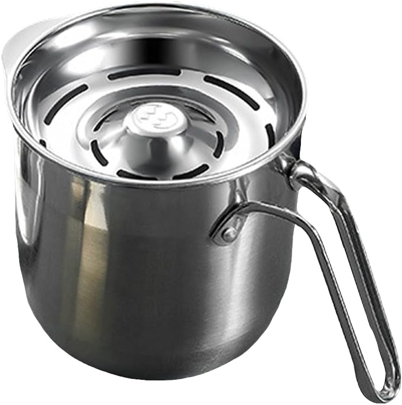 Angoily 1500ml Egg Separator, Stainless Steel Egg Yolk White Separator Tool