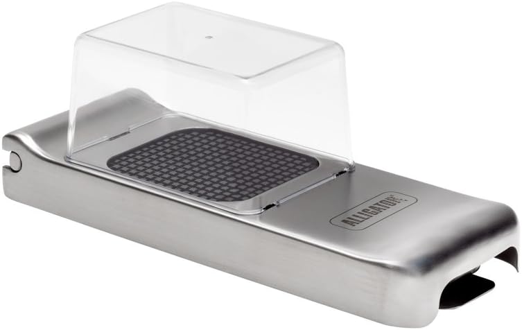 Alligator Vegetable Chopper with Container | Food, Salad, Veggie Dicer, Manual Onion Chopper Vegetable Cutter | 3 Stainless Steel Blades Included | Perfect for Kitchen Prep