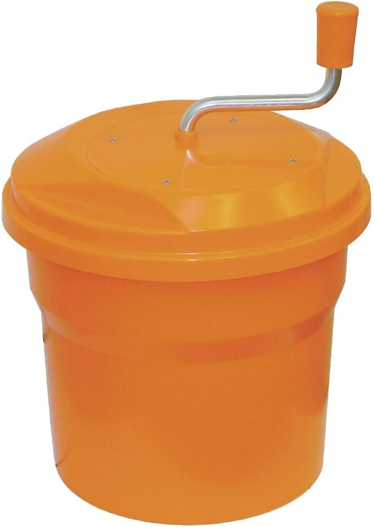 Dynamic Salad Spinner - Colour: Orange. Capacity: 10 litre. Model: E10.