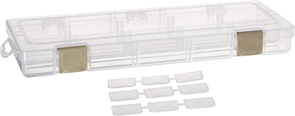 ArtBin Large Solutions Box Clear Art & Craft Organizer with Dividers - Plastic Storage Case for Convenient and Versatile Storage - Ideal for Various Craft Supplies
