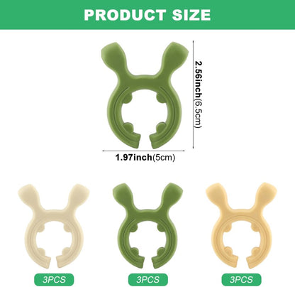 9 Pack Multifunction Silicone Pot Handle Spatula Rack, Anti Scalding Spoon Holder for Pot, Heat Resistant Steam Releaser, Non Slip Spatula Holder Stove Organizer for Kitchen, White Green Yellow