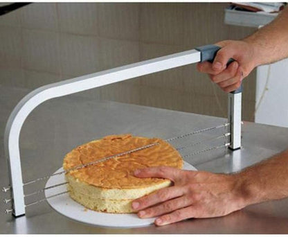 Cake Leveler,3 Blades Adjustable Cake Slicer,Cake Cutter Slicer