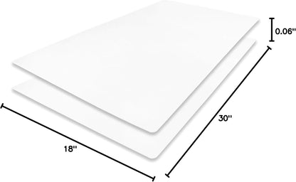 Extra Large 30x18 Cutting Board Mat, 2 Pack for Catering, Food Service, BBQ and Fishing