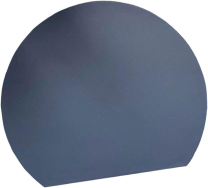 Cutting Mat, Non-Slip, Scratch-Resistant, D-Shaped, Flexible, Made of TPU, for The Kitchen, Black L