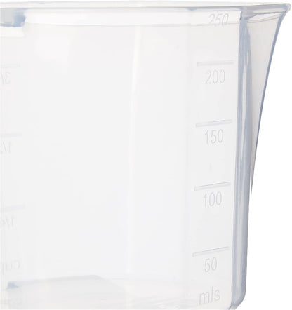 Sistema Flour and Sugar Storage Containers for Pantry with Lids and Measuring Cup, Dishwasher Safe, 13.7-Cup, White