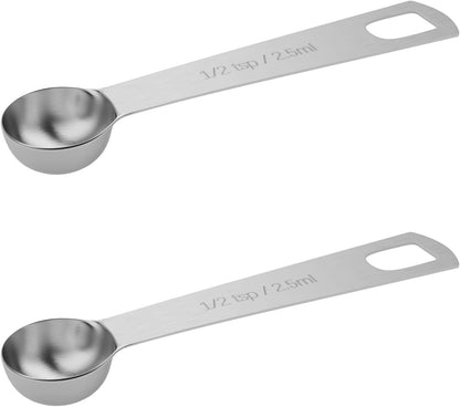 1tsp(1/3tbsp, 5ml) Measuring Spoon, Stainless Steel Teaspoon