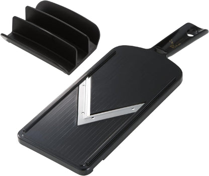 KAI Japanese Julienne Slicer, Mandoline Slicer,Stainless Streel, Fine Regular, 0.08 Inches Thickness, Dual-action Blade, Made in Japan