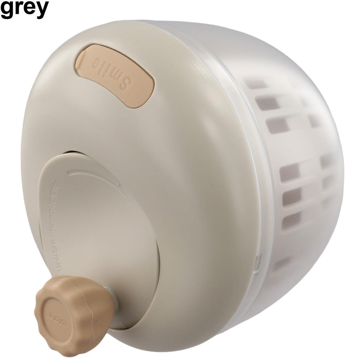 Salad Spinner with Crank Handle(Grey)