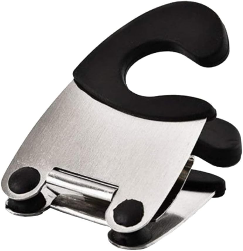 3Pcs Stainless Steel Pot Clip Spoon Holder for Kitchen Cooking