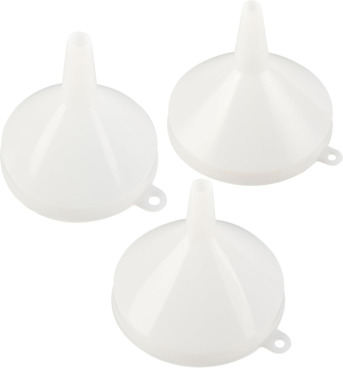 Restaurantware 8 oz White Plastic Funnel