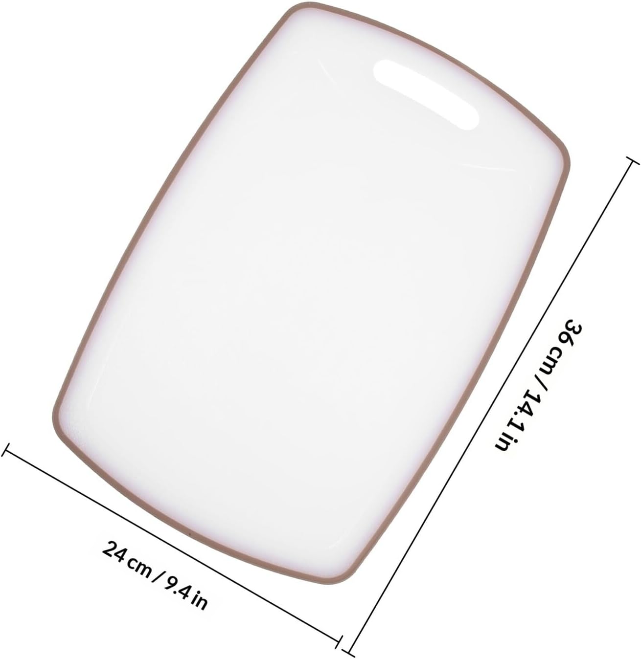 Alipis Multi-function Thick Plastic Cutting Board Set, Non-slip Kitchen Chopping Boards for Household Food Prep, Sturdy Kitchen Accessory for Meat, Vegetables, and Fruits