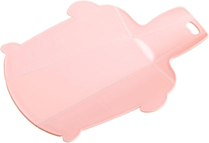 Qianly Board Kitchen Prep Mat Portable Foldable Cutting Board Vegetable Meat Cutting Mat for Household Biscuits Vegetables Cheese Fruits, Pink
