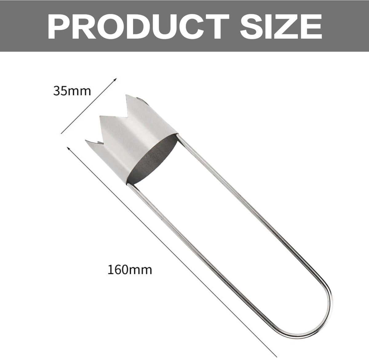3PCS 2-in-1 core remover, apple core remover, vegetable core remover, sweet pepper core removal tool