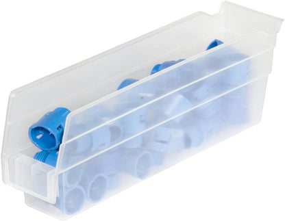 Shelf Bin [Set of 24] Color: Clear