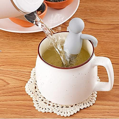 Leden Tea Infuser for Loose Leaf Tea Extra Fine Mesh Tea Steeper Gray