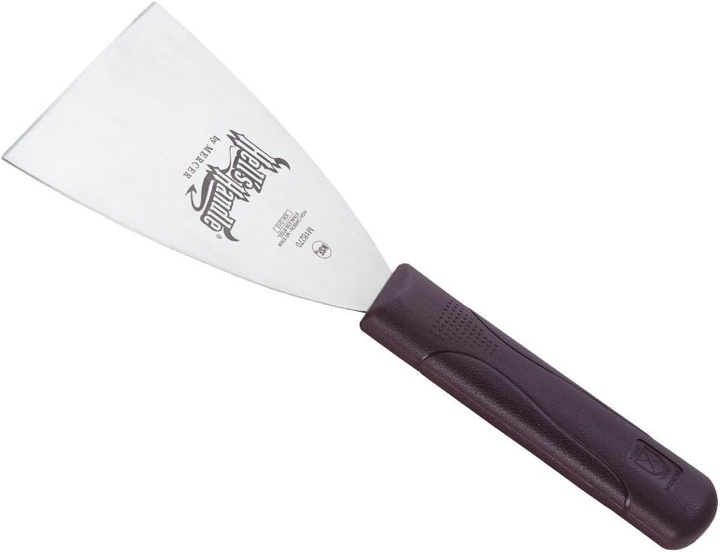 Mercer Culinary Hell's Handle Bench Scraper, 3.5 Inch x 6 Inch