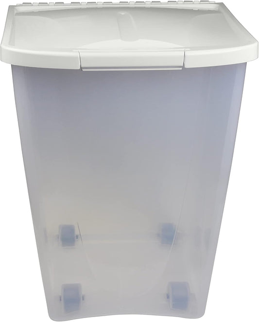 Van Ness 50-Pound Food Container with Fresh-Tite Seal and Wheels