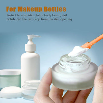 Silicone Spatula Set 6Pcs, Mini Jar Scraper for Makeup & Food