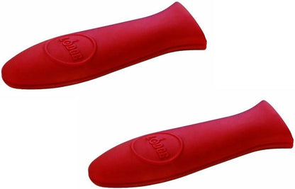 Lodge Silicone Hot Handle Holder for 9 Inch and Larger Skillets, Red