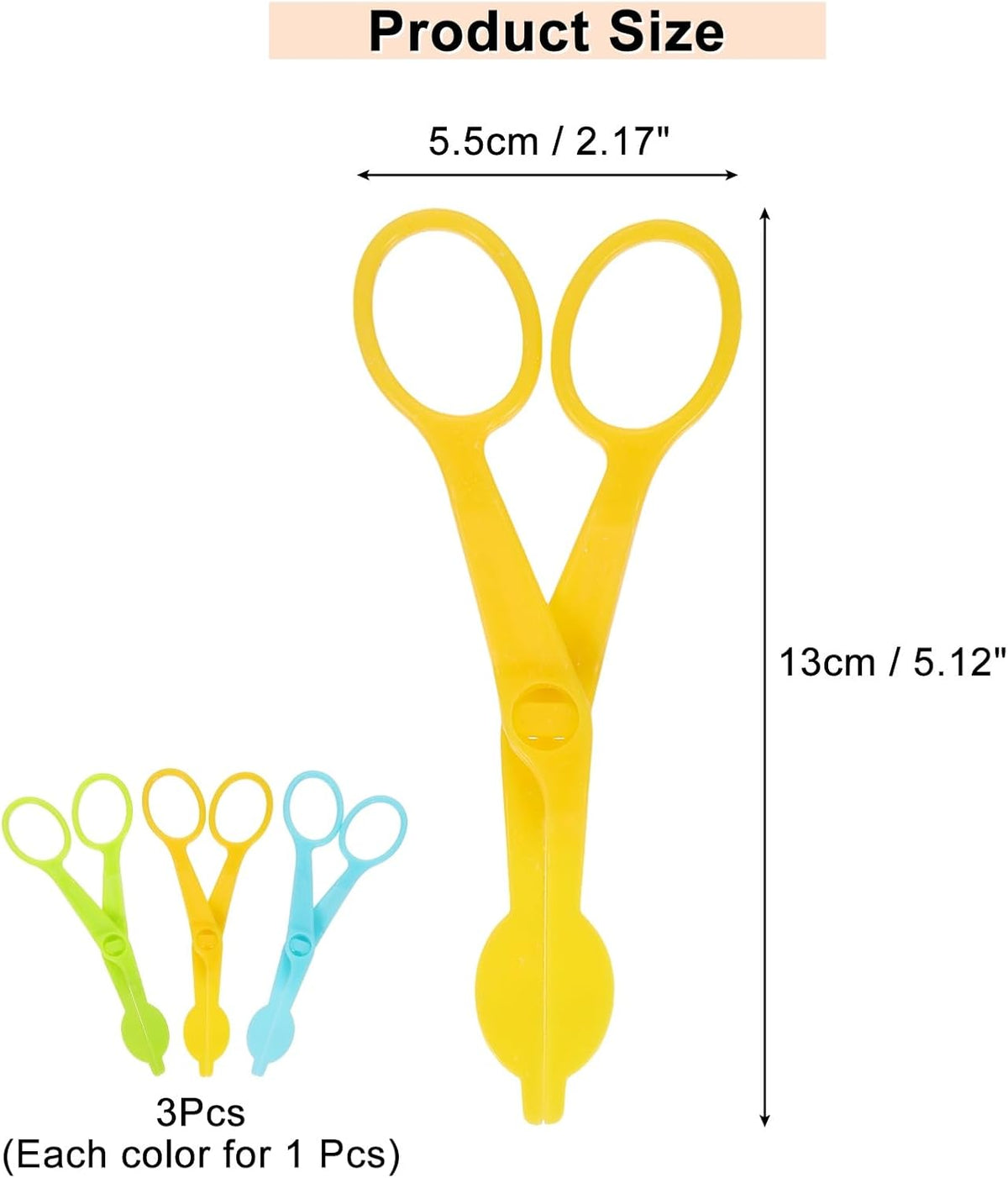 uxcell 3Pcs Flower Lifter Cake Decorating 5.1x2.2" Fondant Tool Purple