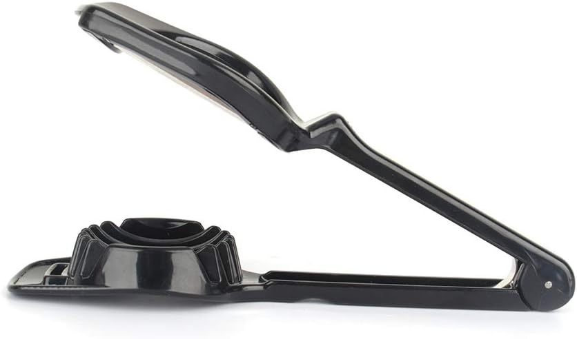 Egg Slicers Cutter, Stainless Steel Multifunction Slicing Mould, Handheld Mushroom Kiwi Divider Tomato Strawberry Cutter, 2.95 * 7.5inches (Black)