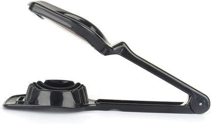 Egg Slicers Cutter, Stainless Steel Multifunction Slicing Mould, Handheld Mushroom Kiwi Divider Tomato Strawberry Cutter, 2.95 * 7.5inches (Black)