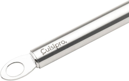 Cuisipro 8-Inch Silicone Flat Whisk, Red