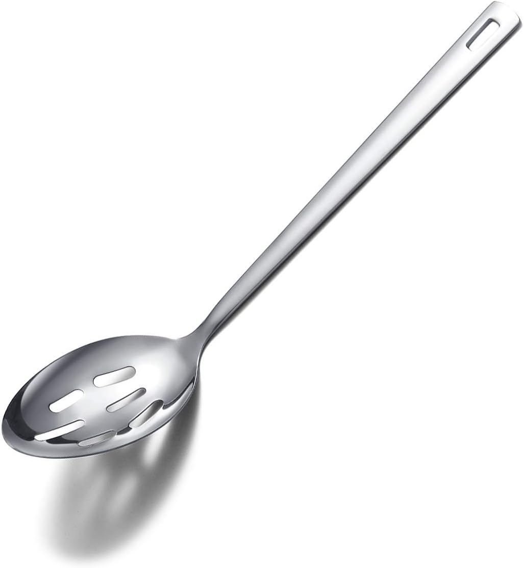 Stainless Steel Spatulas, Berglander Slotted Turner, Metal Turner For Cooking, Kitchen For Nonstick Cookware, Barbecue Spatulas, Dishwasher Safe, Easy to Clean