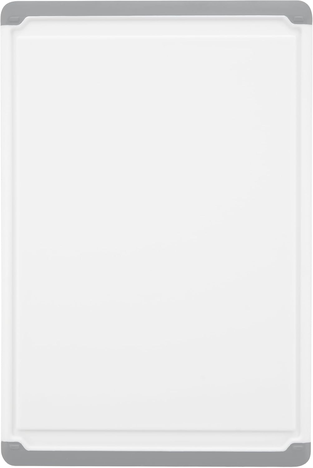 Plastic Cutting Board for Kitchen - Extra Large Cutting Board 18 Inch Reversible Chopping Board, Juice Groove, Non Slip Feet, Dishwasher Safe, BPA Free Large Cutting Board for Meat Vegetables Fruit